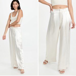 Free People Good Days Satin Trouser XS marzipan